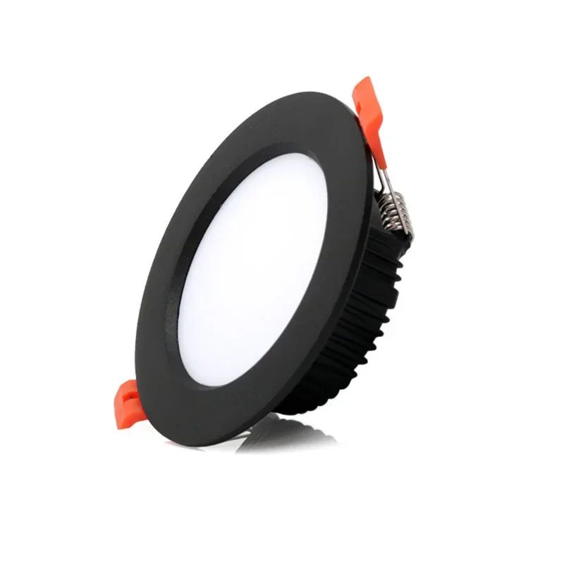 Led downlight embedded ceiling lamp living room hole lamp household 3w5w hole lamp ultra thin ceiling barrel lamp 12W spotlight