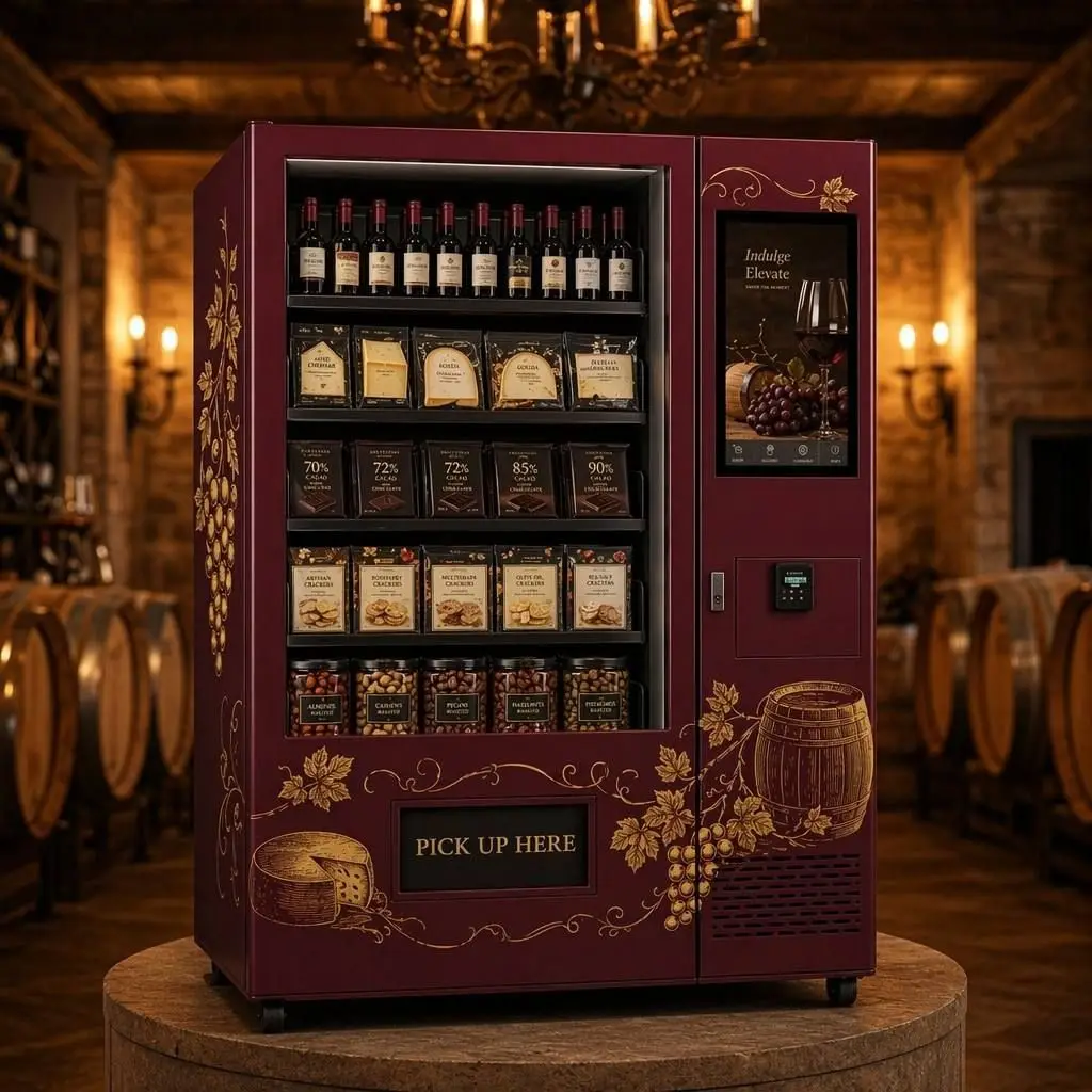 Custom OEM ODM Automatic Multi Countertop Food Drink Snack Vending Machine Customizable