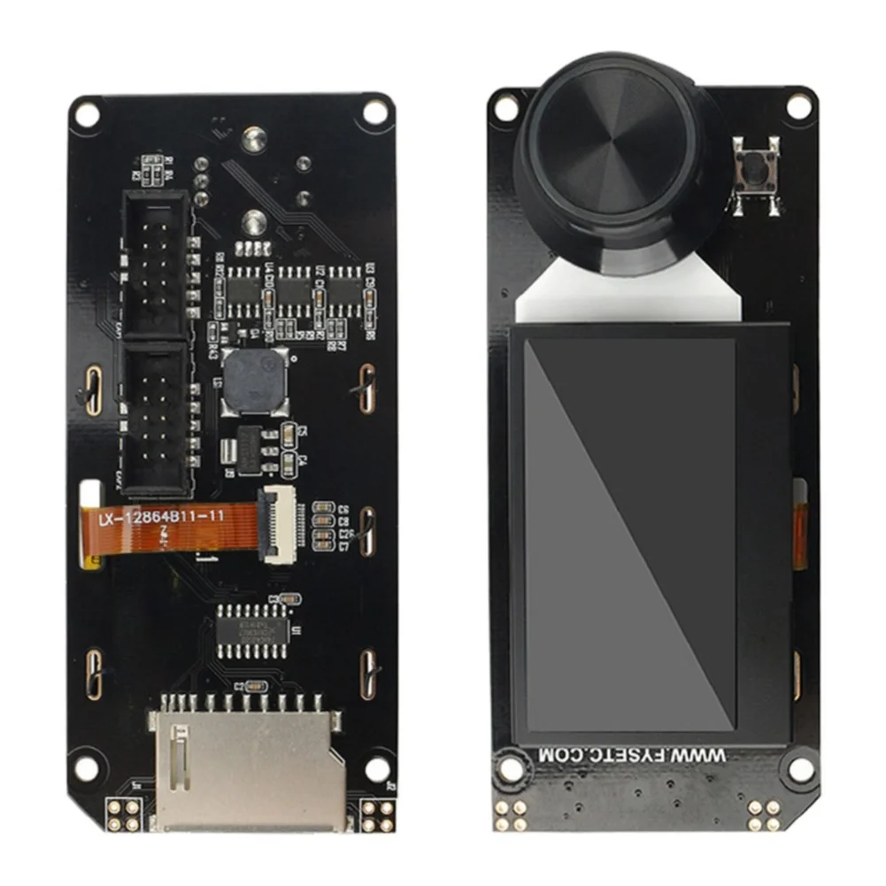 For MKS MINI12864 LCD Screen for Small For 3D Printers with Front For SD Card Built in Rotary Encoder and Buzzer