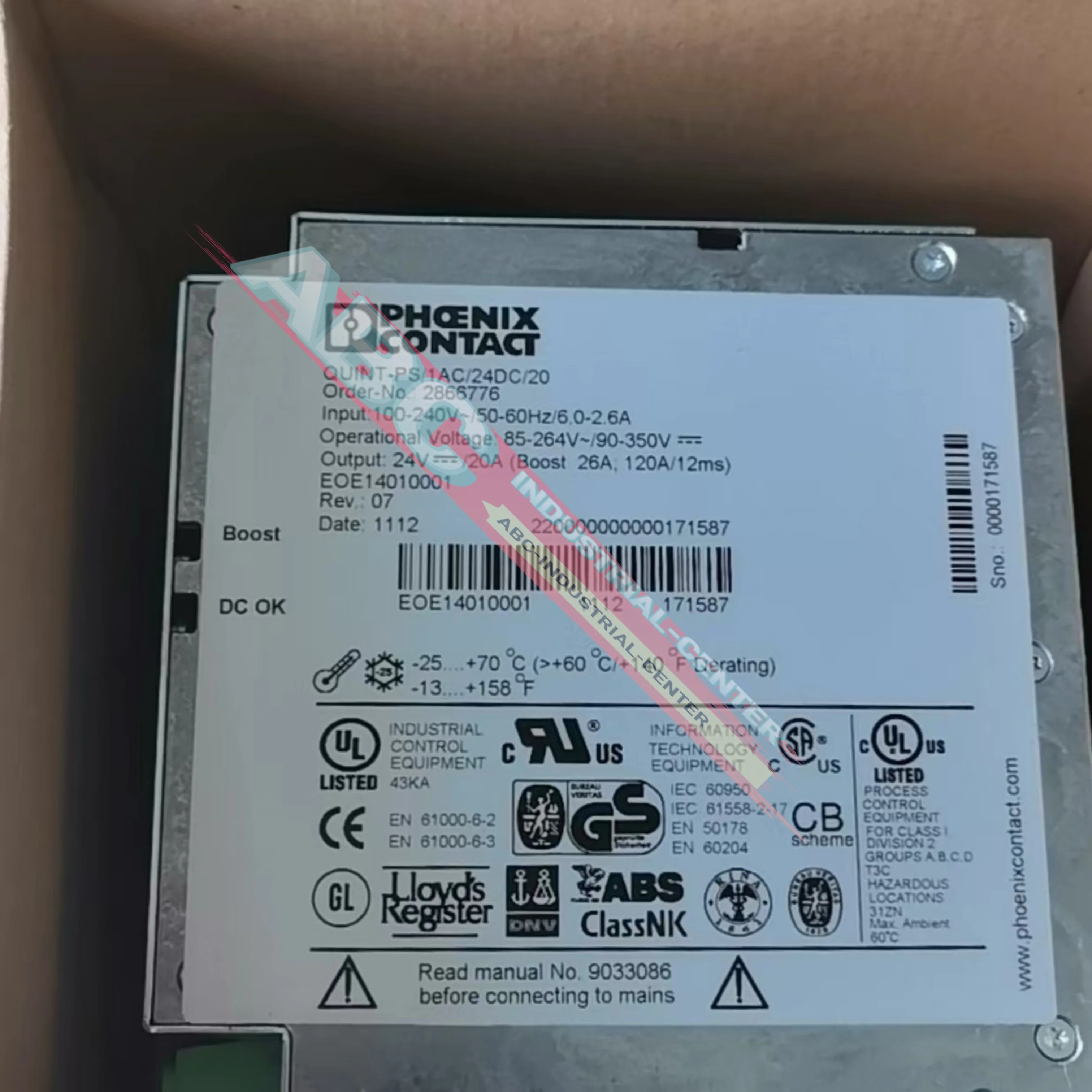 

New 2866776 Power Supply 2320911 in box