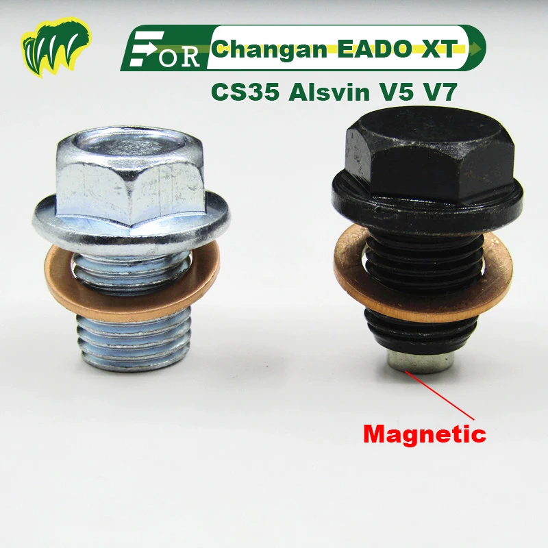 

For Changan EADO XT CS35 Alsvin V5 V7 Oil Drain Plug Magnetic Screw Sump Drain Nut Oil Drain Bolt