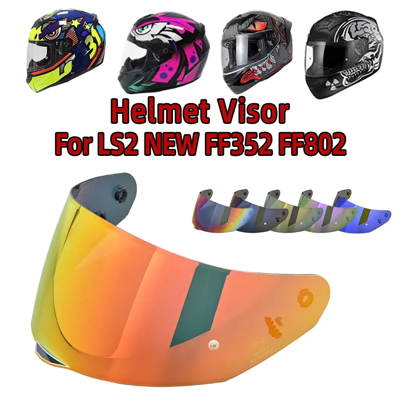 Helmet Visor for LS2 NEW FF352 FF802 Helmet Shield Lens Replacement High Durability & Optical Clarity Casco Moto Accessories