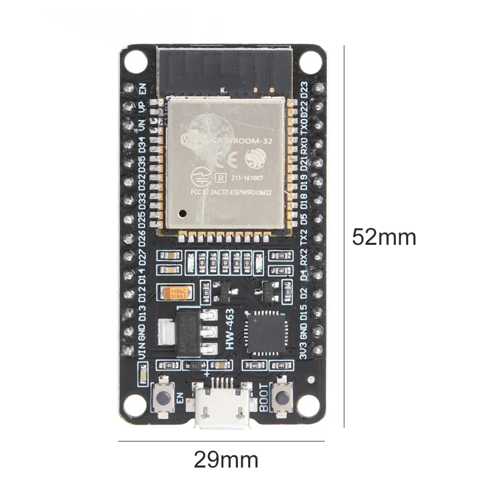 ESP-WROOM-32 ESP32 Bluetooth Wifi Dual Core ESP32-S ESP32 30 Pin Development Board CP2102 Type C ESP 32 Nodemcu Bluetooth Module