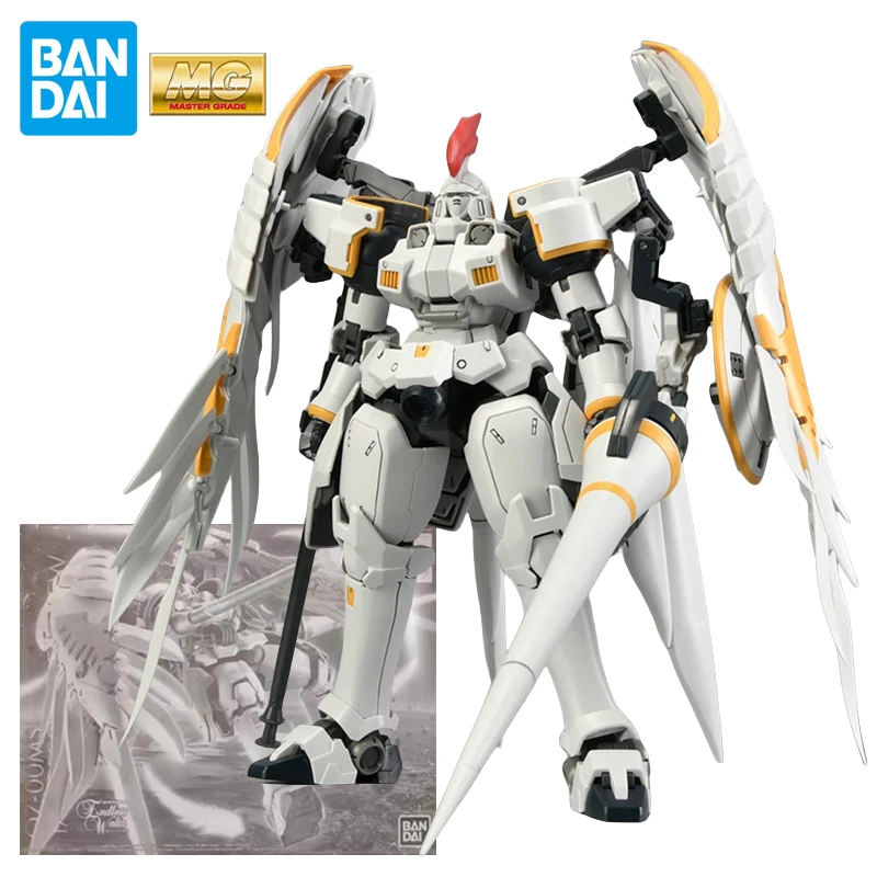 Bandai MG 1/100 OZ-00Ms Tallgeese Fluegel Ew Gundam Action Figure Mobile Suit Gundam Anime Figure Toy for Boys Gift