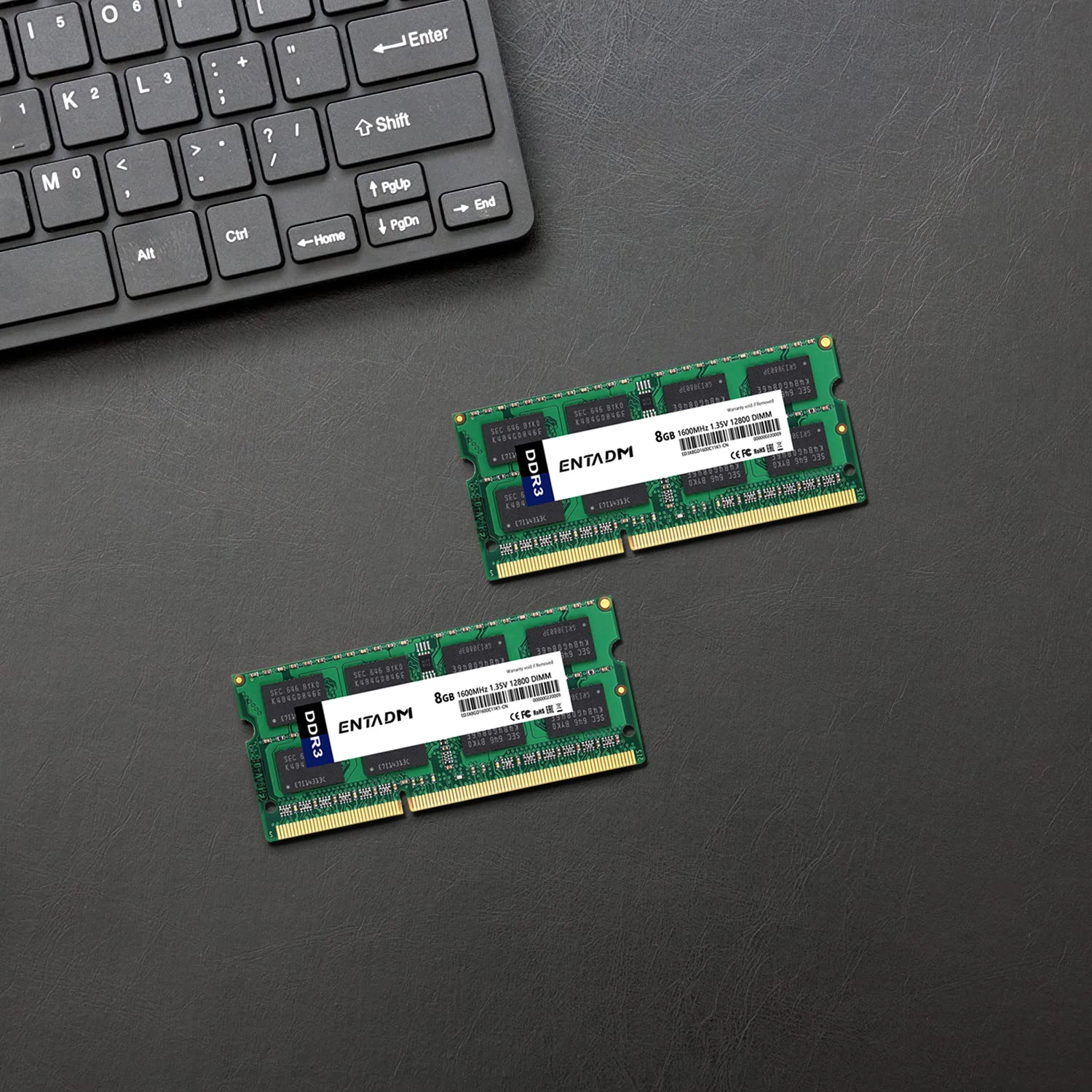 

ENTADM DDR3 2×8GB Notebook memory bar 1600MHz 1.35V NB