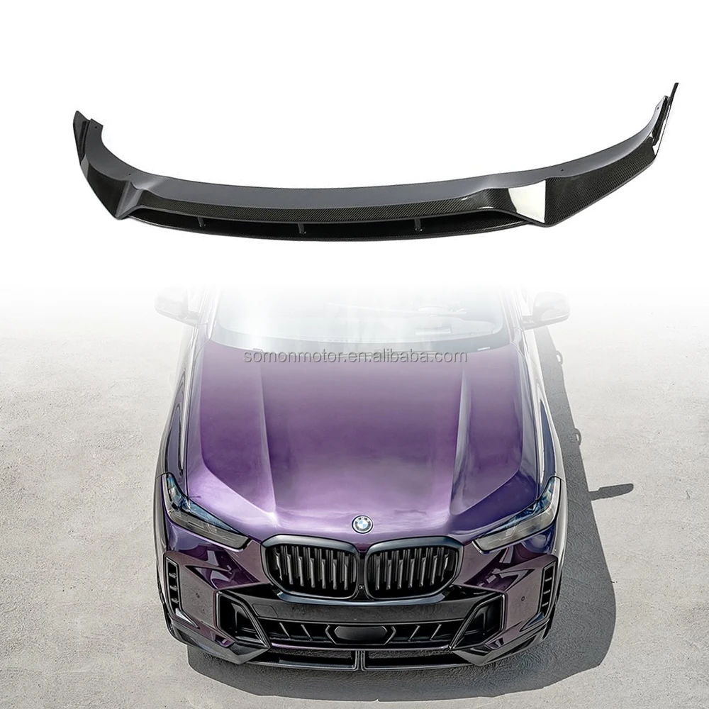 

For BMW X5 G05 Front Lip Spoiler Dry Carbon Fiber Splitter Car Exterior Styling Auto Body Kit Performance Accessories