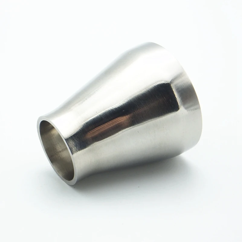 

25mm 32mm 38mm 45mm 51mm 57mm 63mm 76mm 89mm OD 304 Stainless Steel Sanitary Weld Reducer Pipe Fitting For Homebrew