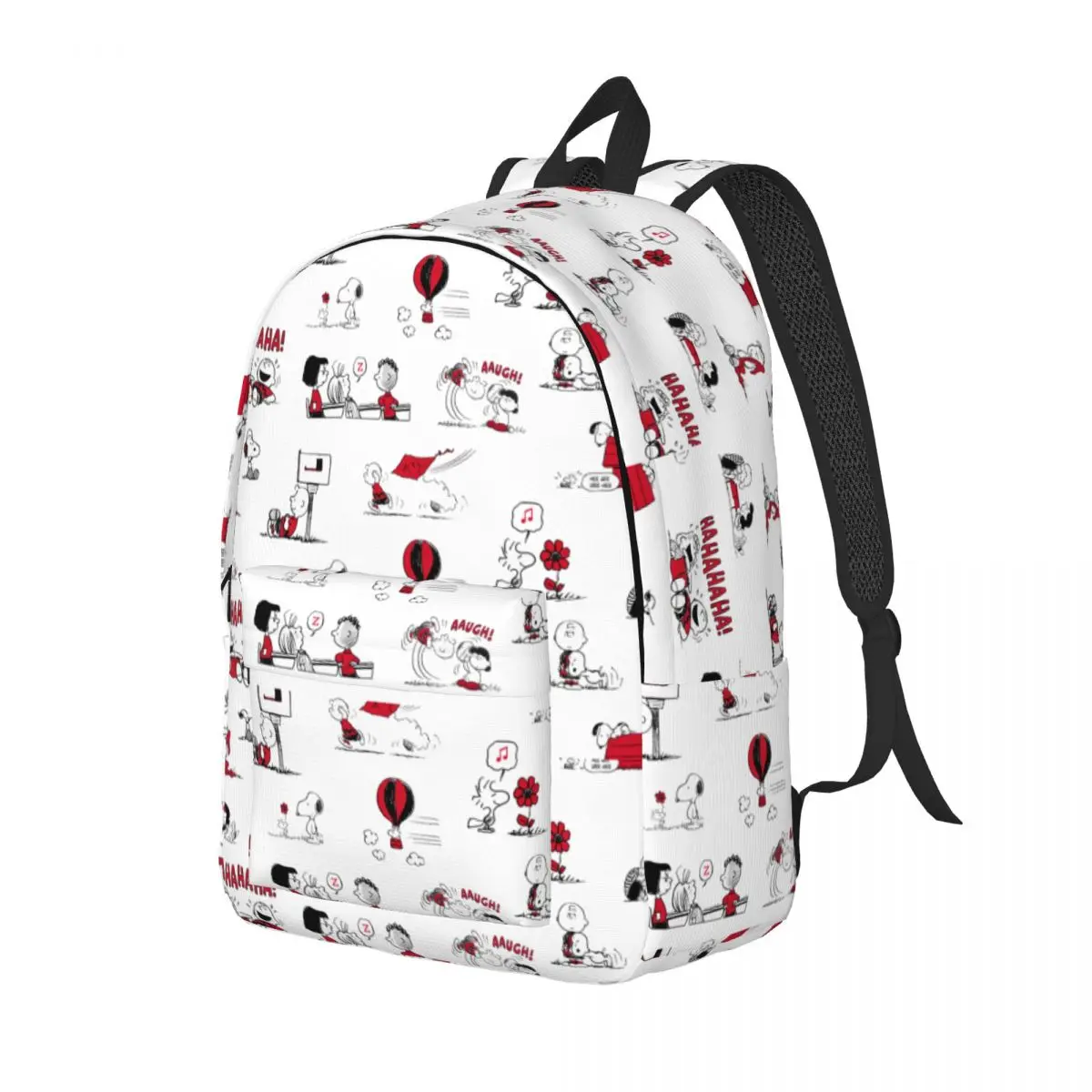 Peanuts Snoopy Cute Cartoon Backpack for Men Women Teenage Student Work Daypack College Canvas Bags Sports