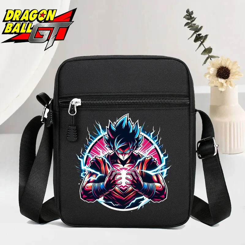 

Dragon Ball Goku Shoulder Bag for Men Anime Crossbody Bags Boy Girl Kawaii Canvas Square Messager Women Travel Sport Gift
