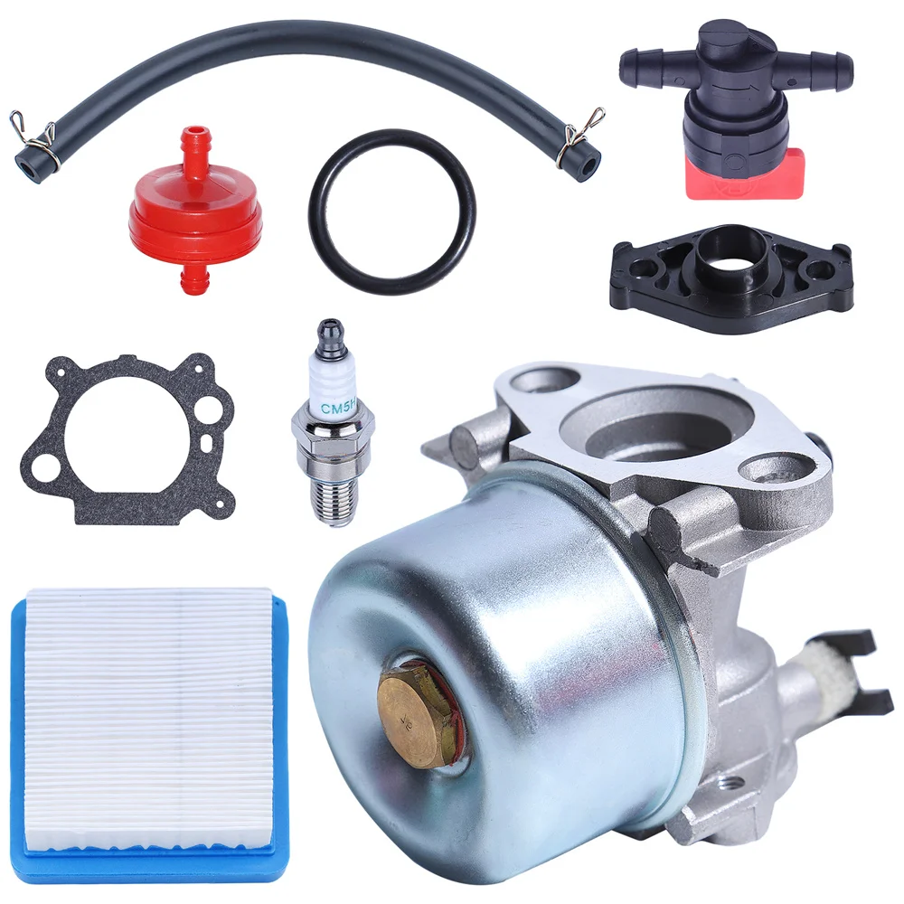 Imagem -06 - Kit Carburador com Vela de Faísca para Ouro 6.25hp 6.75hp Mrs Push Mower 675 190cc