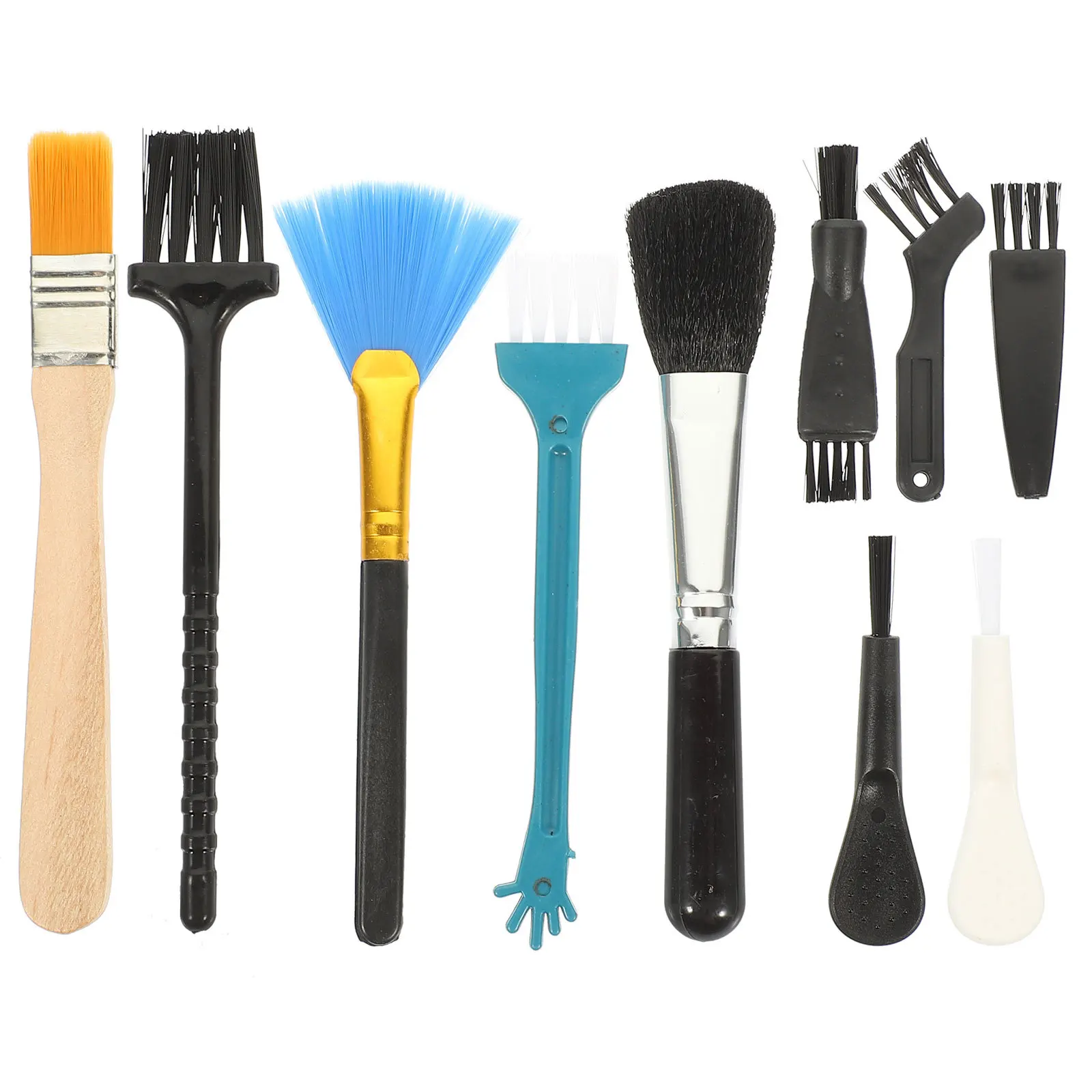 

1Set Anti-Static Cleaning Brush Set for Keyboard Fan Pc Dashboard Multipurpose Electronic Accessories Dust Removal Tool