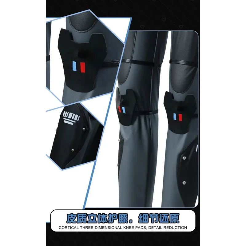 【Wetrose】В наличии Zhu Yuan Косплей Костюм ZZZ Zenless Zone Zero Zhuyuan Полный комплект парика Хэллоуин Рождество