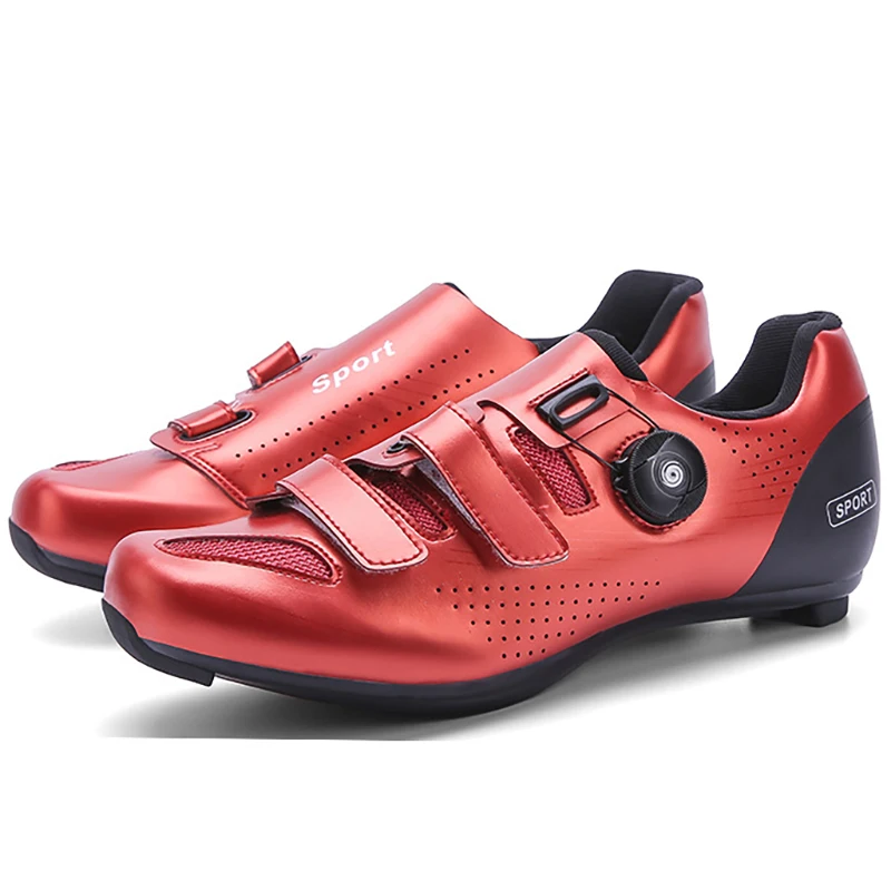 

Men Women Cycling Shoes Professional MTB Road SPD Sneakers Flat Racing for Men Outdoor Breathable Mountain Biking Footwear