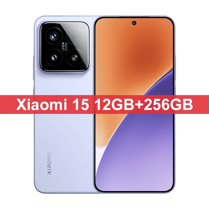 Global ROM Xiaomi 15 256GB/512GB Snapdragon 8 Elite 6.36" 1.5k OLED Screen 90W 5400mAh Battery 50MP+32MP Camera