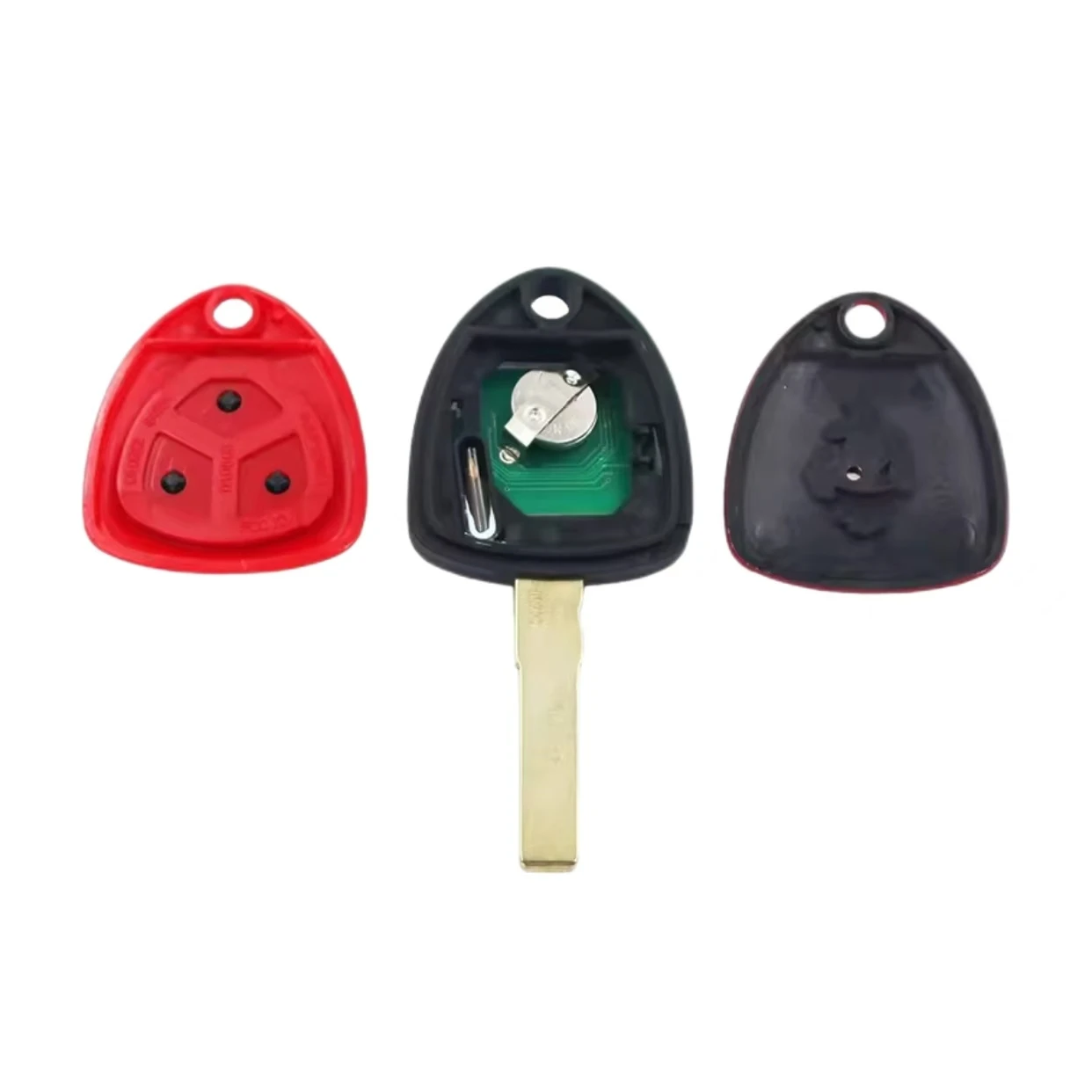 JingXin for Ferrari car key 458 488 599 Italia 612 FF Auto Remote Control Key 3Buttons 433MHz 48 Chip  FCC ID:012432 TRWS46E