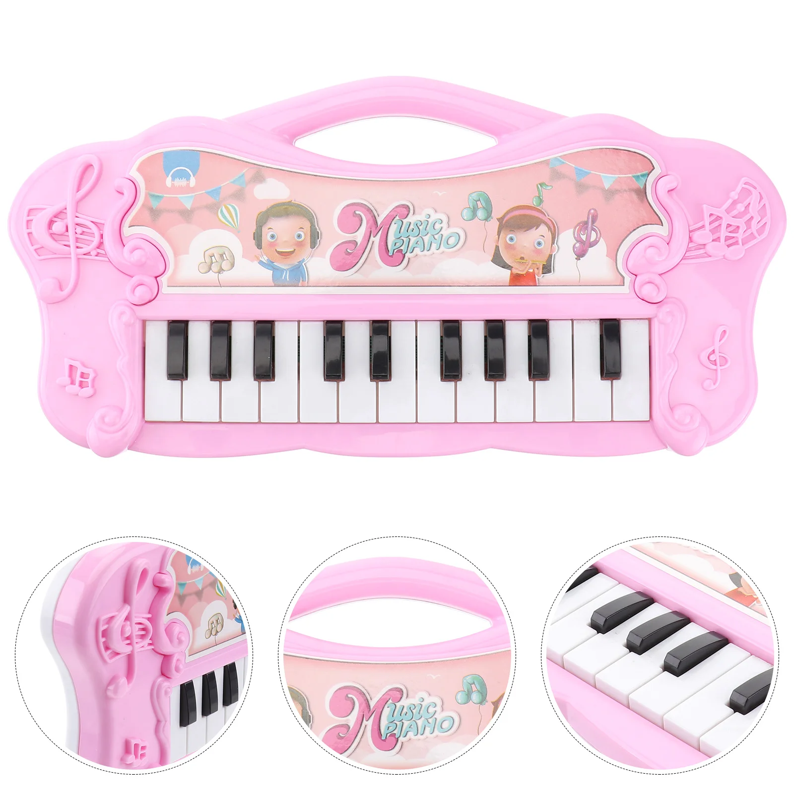 Music Keyboard Musical Instruments Toy Plaything Early Education Kids Educational Plastic Baby Toddler