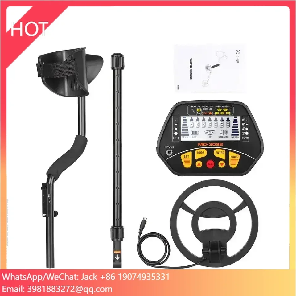 

Профессиональный металлоискатель MD3028: детектор золота и подземных металлов