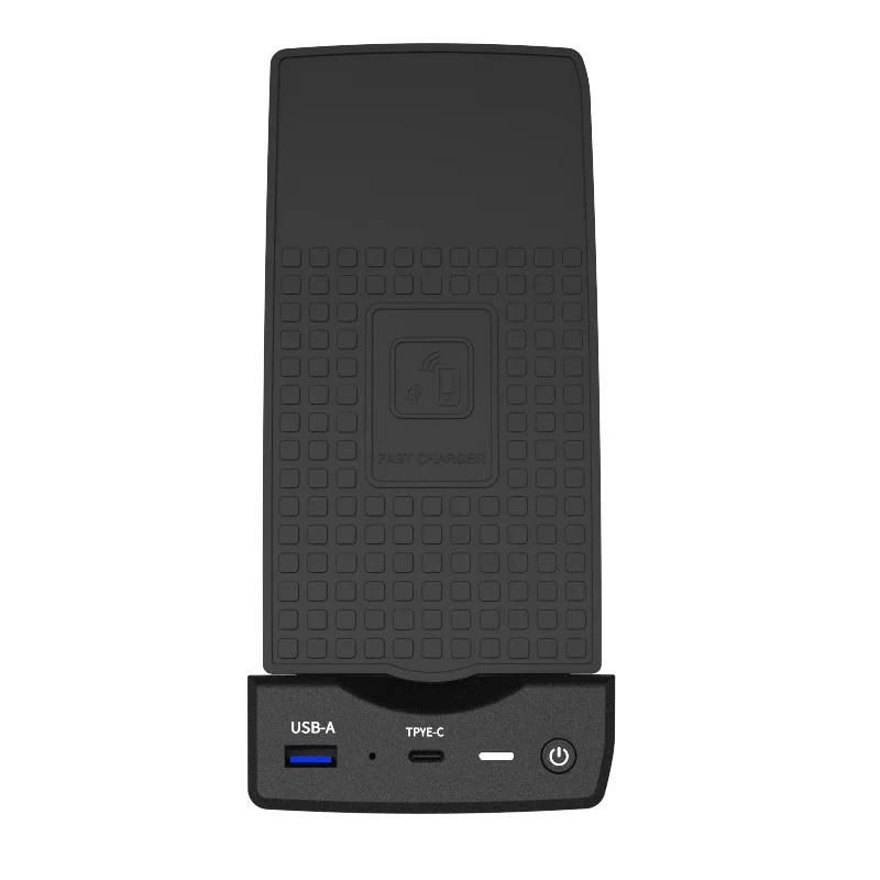 Original Quick Charging Wireless Car Charger Stand Pad QC3.0 Plastic Phone Holder Compatible with Ford/EVOS Mobile Phones