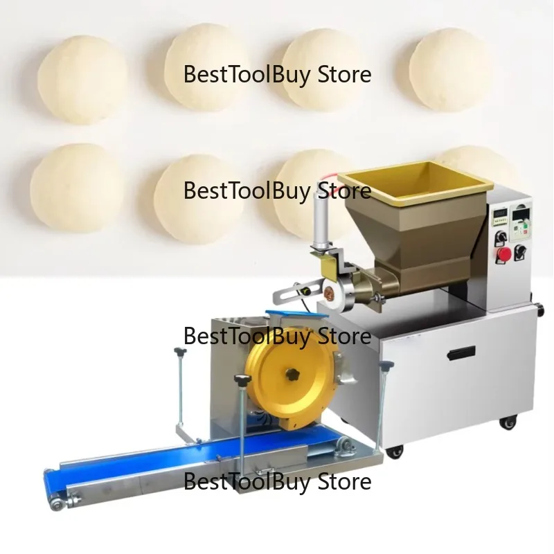

Industrial Full Automatic Pizza Bread Cake Dough Divider Rounder Roller Machine Stainless Steel High Efficiency Bakery Equipment