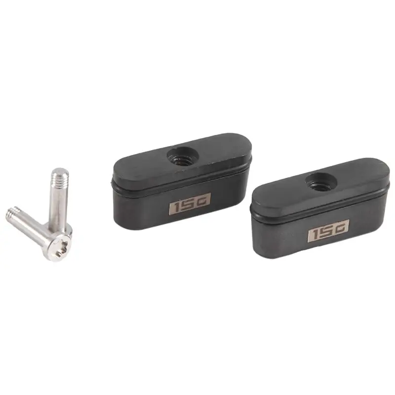 A69P-1 Pair Golf Club Counterweight Parts For WHITE HOT/TRI-HOT 5K/ELEVEN Series Push Rod Counter Weight Blocks 15G Black