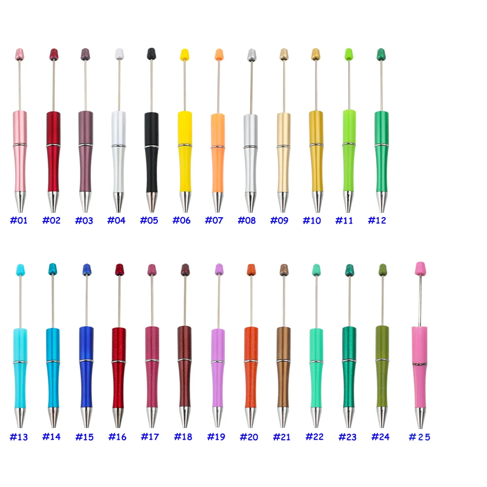 20〜200個のプラスチック製ボールペン10mm,スペーサービーズ,シリコンビーズ,パーソナライズされたギフト,ジュエリーアクセサリー