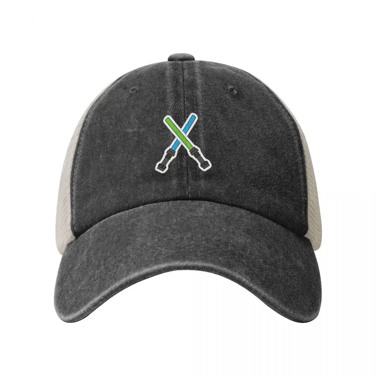 Trust only in the Force Blue green Brick Laser Baseball Cap Dropshipping Golf Hat Man Hood Girl Men's