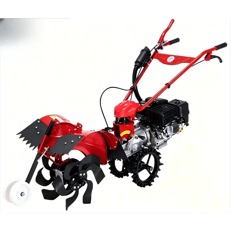 247cc 4-stroke 3.8kw Handheld Garden Tools Weeder Mini Power Lawn Mower Hand Pull Start Cultivators Tillers