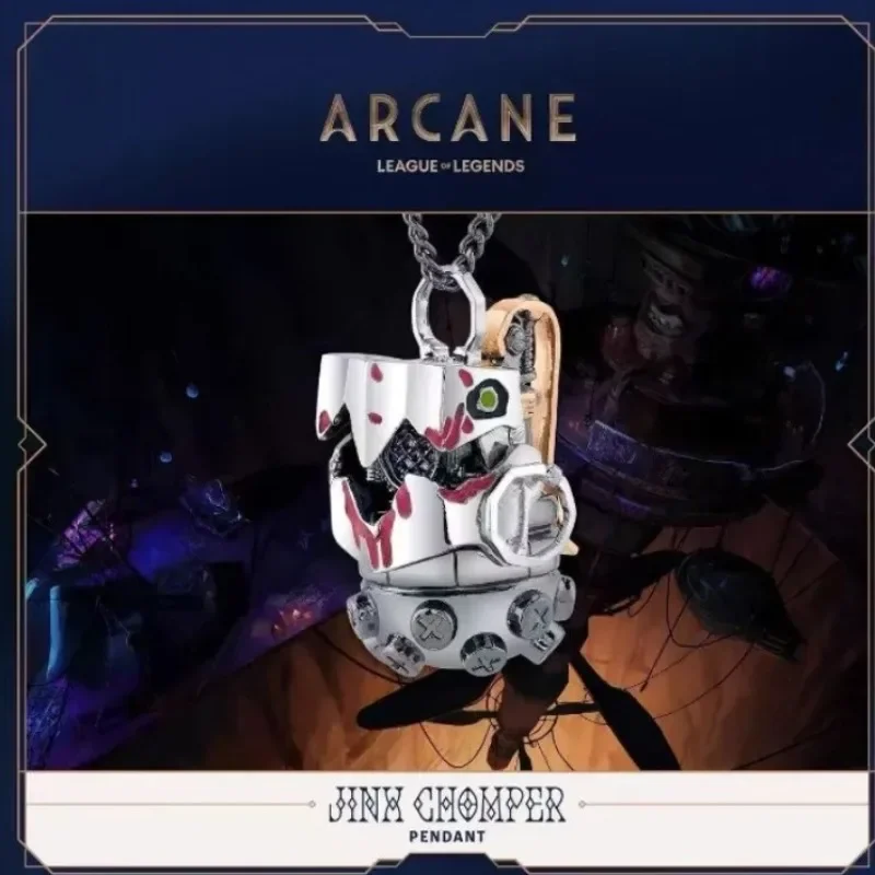 Arcane jinx granada pingente colar masculino e feminino moda criativa cospaly jóias jogo colar festa jóias acessórios presente