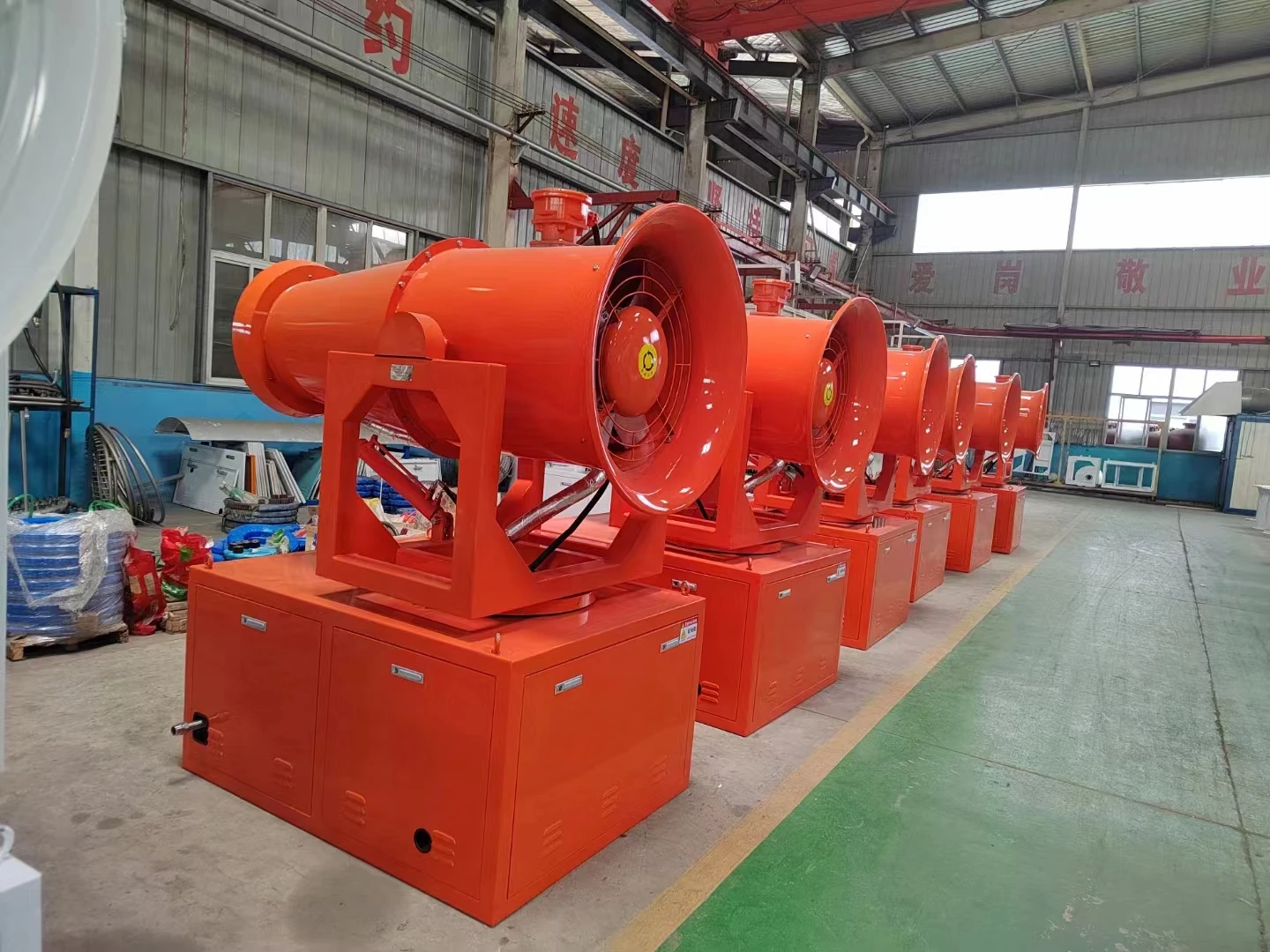 30m Spraystream Fog Cannon Effective Dust Control For Ore Mines Coal Yards Soda Ash Plants And Agricultural Areas