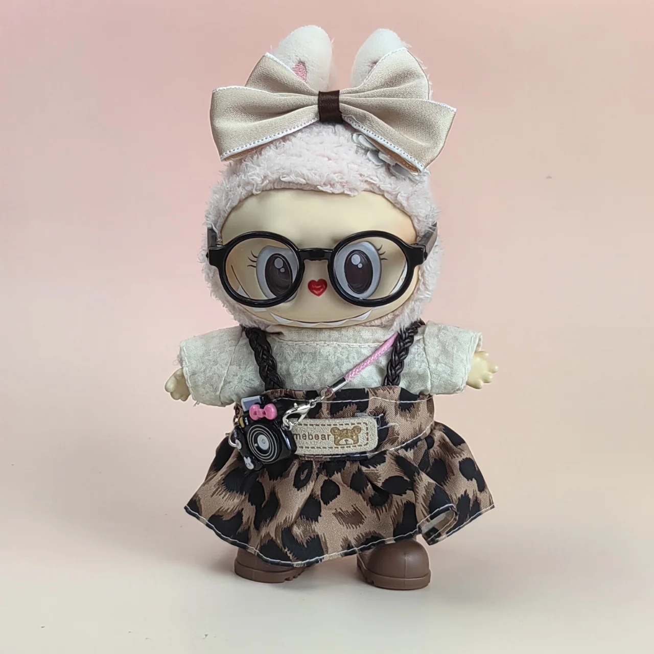 جديد صغير أفخم ملابس دمى Labubu اكسسوارات V1 V2 V3 دمى الملابس والاكسسوارات لتقوم بها بنفسك هدية