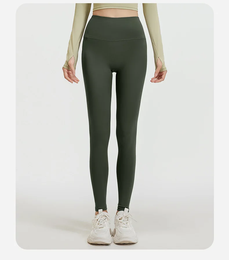 Hohe Taille Nahtlose Yoga Leggings Frauen Fitness Leggings Butt Lifting Schlanke Mode Strumpfhosen Hohe Elastische Gym Workout Strumpfhosen – Detail 17