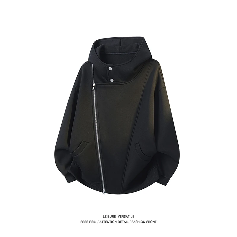 

Men's Outdoor Sports Running Fitness Hoodie Spring and Autumn Fashion Trend Solid Color Simple Natural Long Sleeve Hoodie