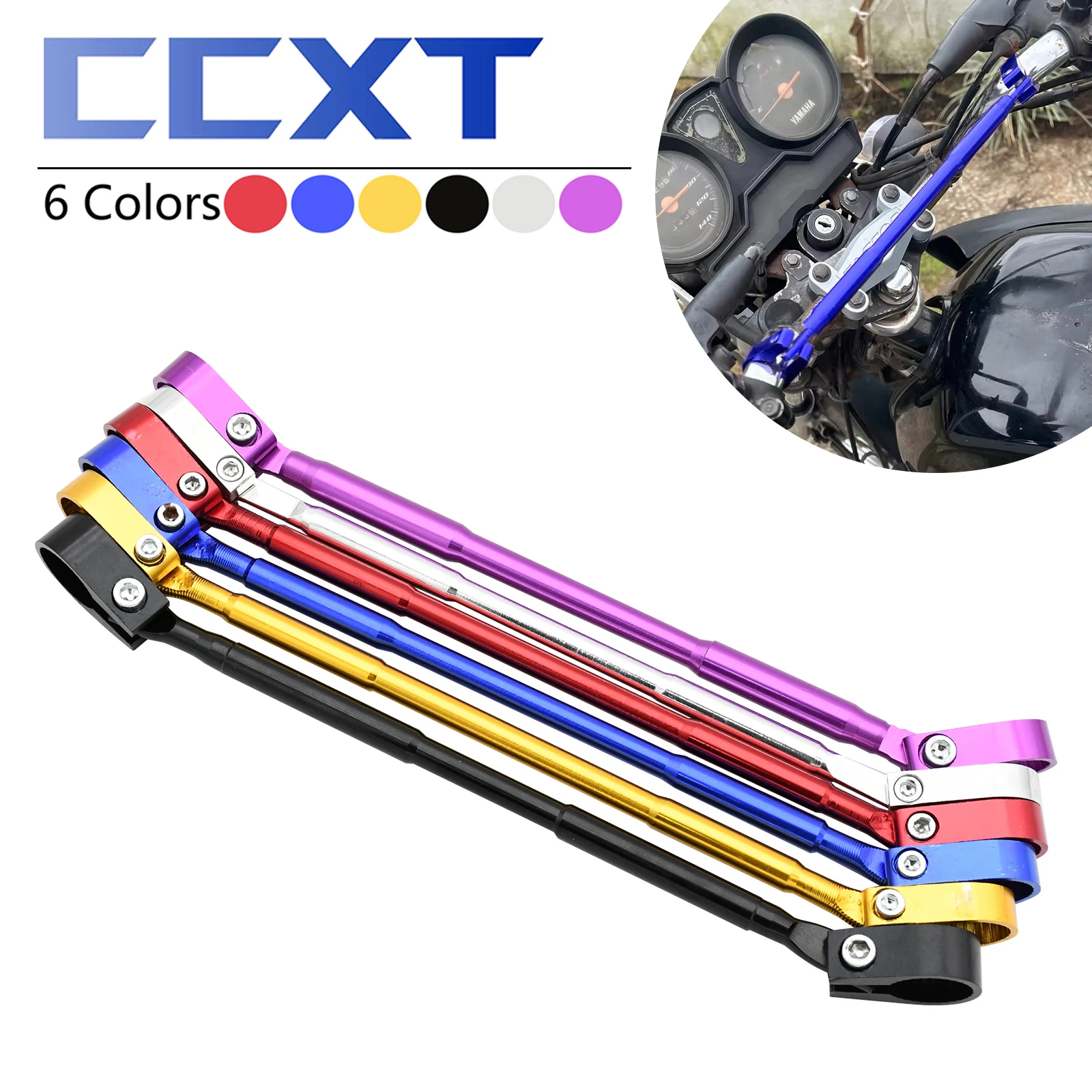 CNC alüminyum sap Bar travers direksiyon mukavemet kolu Bar denge travers kolu için 22mm 7/8