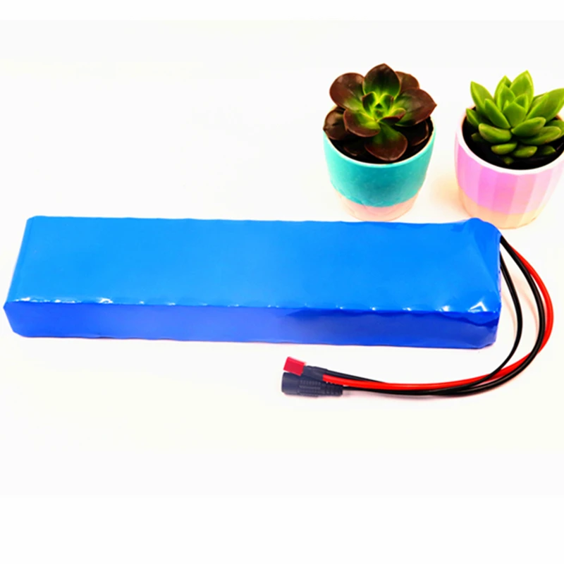 Bateria de íon de lítio 36v, pacote com baterias de íon de lítio, 10s3p, 20ah, 42v, 18650, para e-bike, carro elétrico, scooter, com bms 350w, 500w