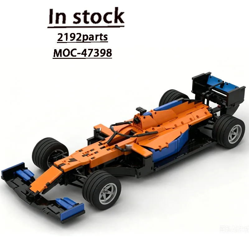 

MOC-47398 City Sports Iconic Supercar Racing Building Block Model 2192 Parts Creative Adult Birthday Christmas Toy Gift