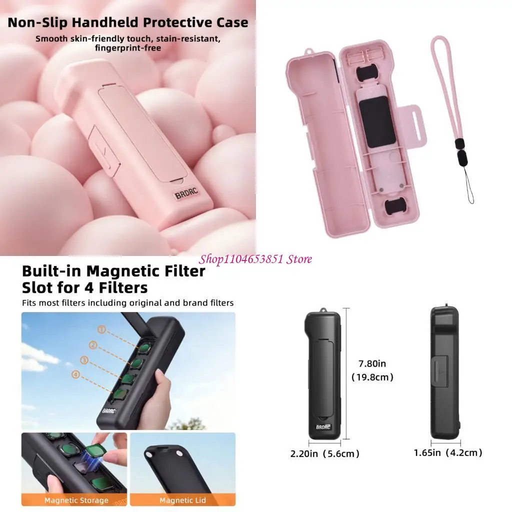 Impact Resistant Case For Pocket 4 3 Camera Features Quick Release Closure 