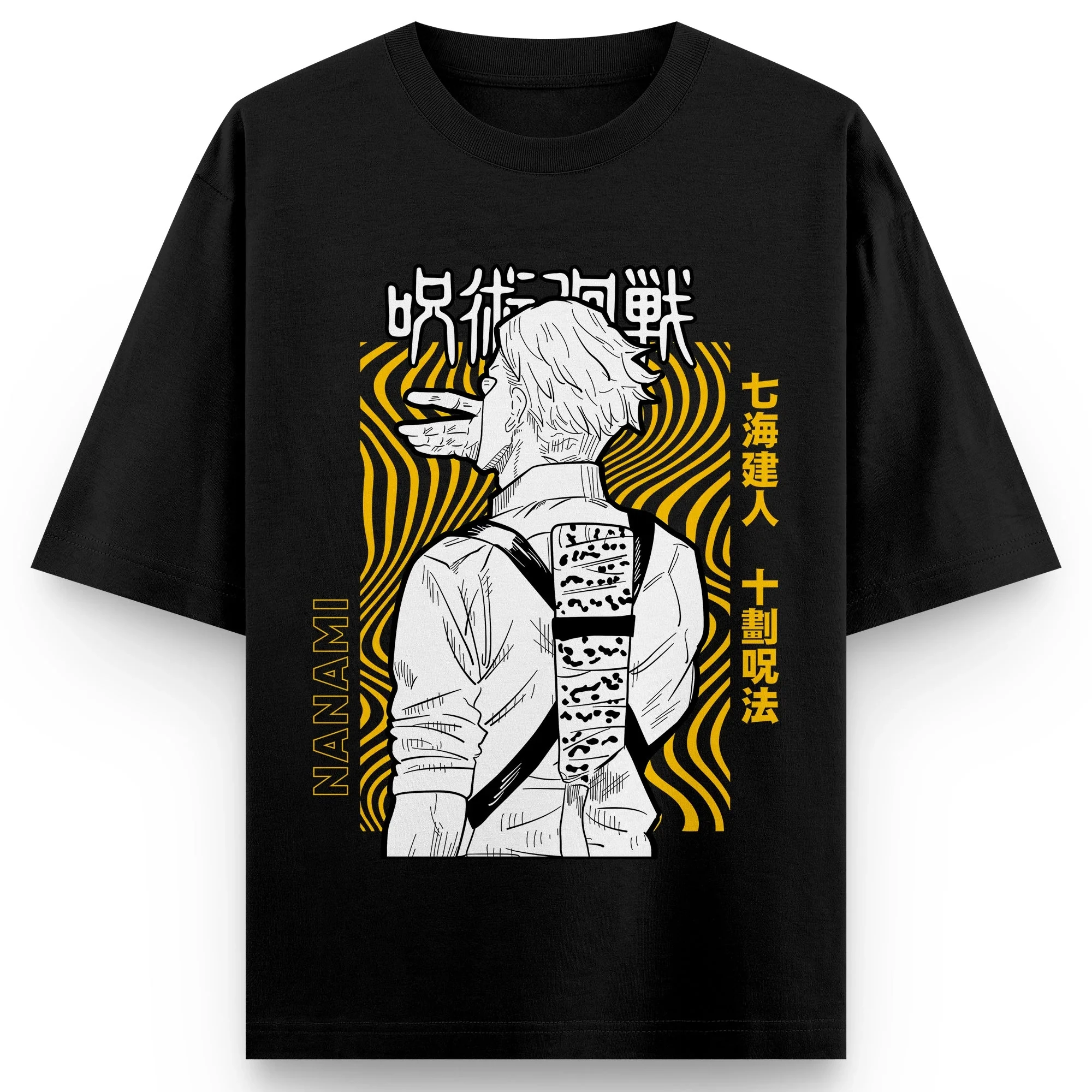 

Jujutsu Kaisen Anime Toji Fushiguro Black Cotton T-shirt 2025 Summer Popular Men's Casual Short Sleeve Tshirt Sorcerer Killer