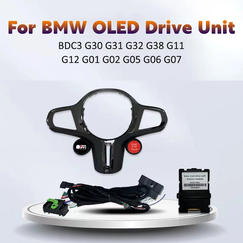 

For Bmw OLED drive unit steering wheel knob key control button ESP on off BDC3 G30 G31 G32 G38 G11 G12 G01 G02 G05 G06 G07