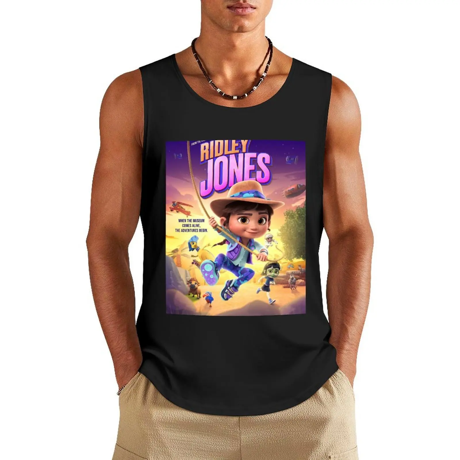 

Ridley Jones 2021 Tank Top Men's clothes luxury style quick-drying t-shirt summer clothes men 2025 Men's summer clothes