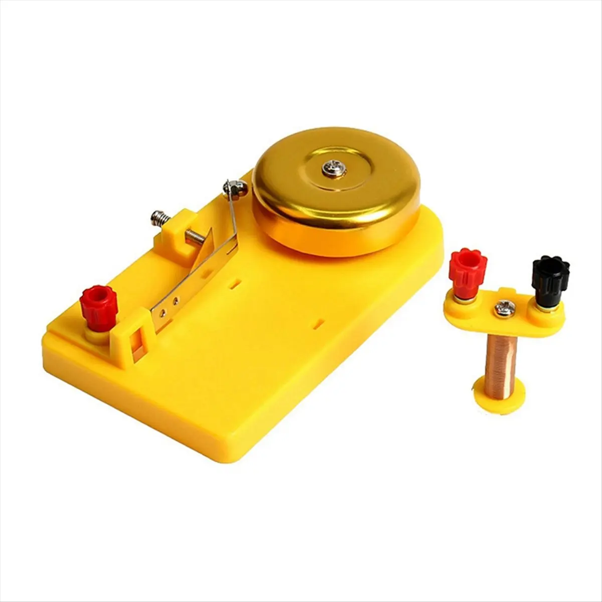 A75K Electromagnetism Electric Bell Experiment Kit Physics Electromagnetic Relay Electromagnet Children Scientific