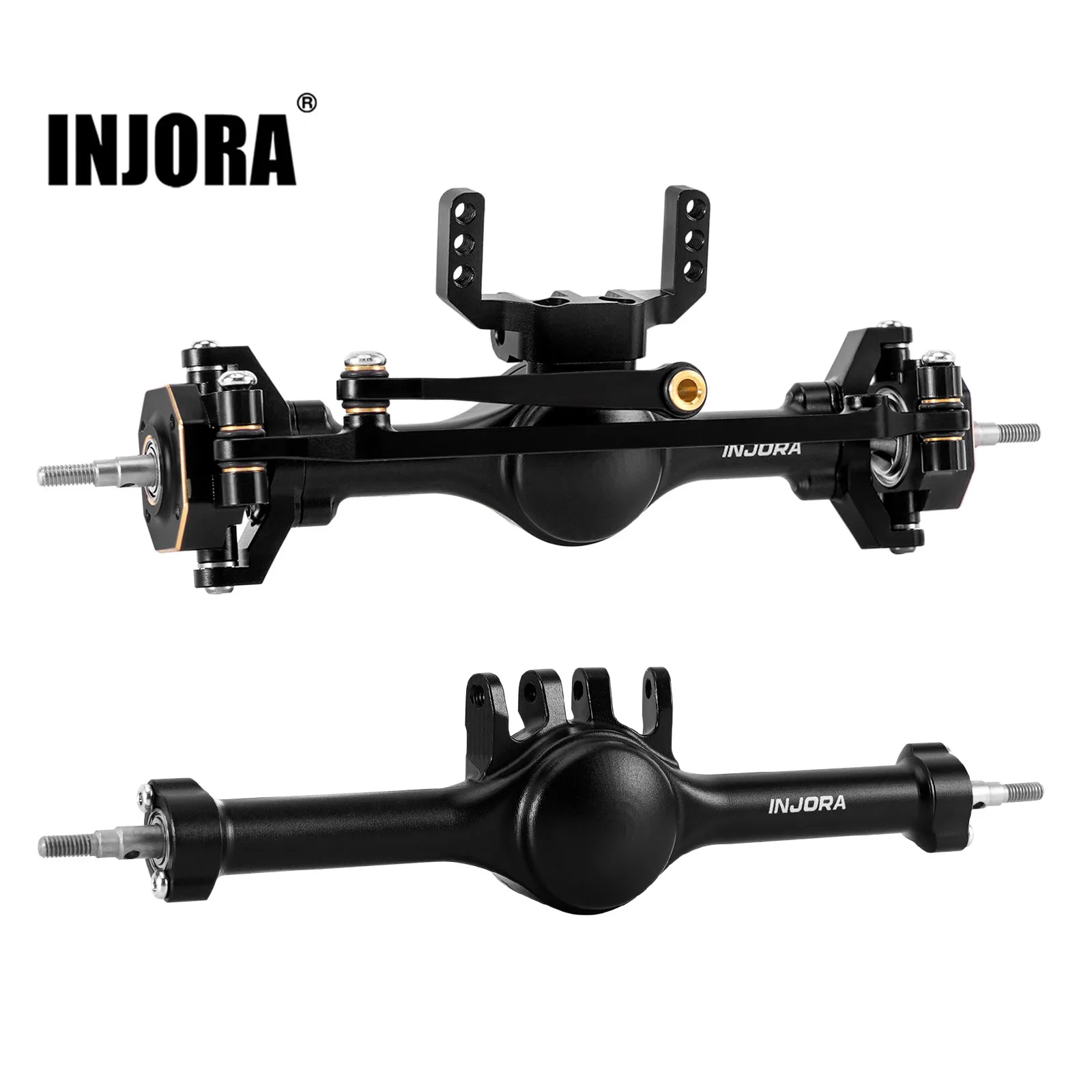 

INJORA + 4 мм планетарные оси с латунными поворотными кулаками для TRX4M 1/18