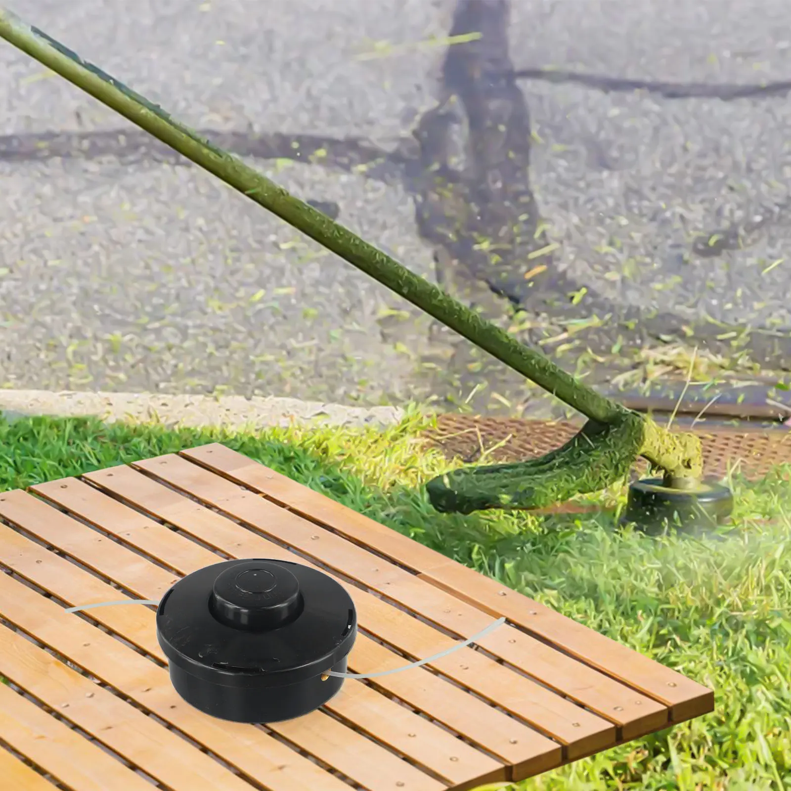 String Trimmer Parts Trimmer Head String Trimmer Head Nylon Line Replacement Brand New For M10 X 1.25 Left Thread