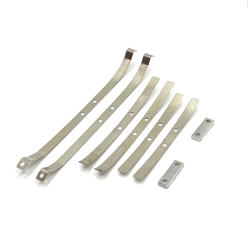 Metal Upgrade Rear Axle Fixed Spring Plate For MN Model 1/12 MN82 LC79 RC Car Parts