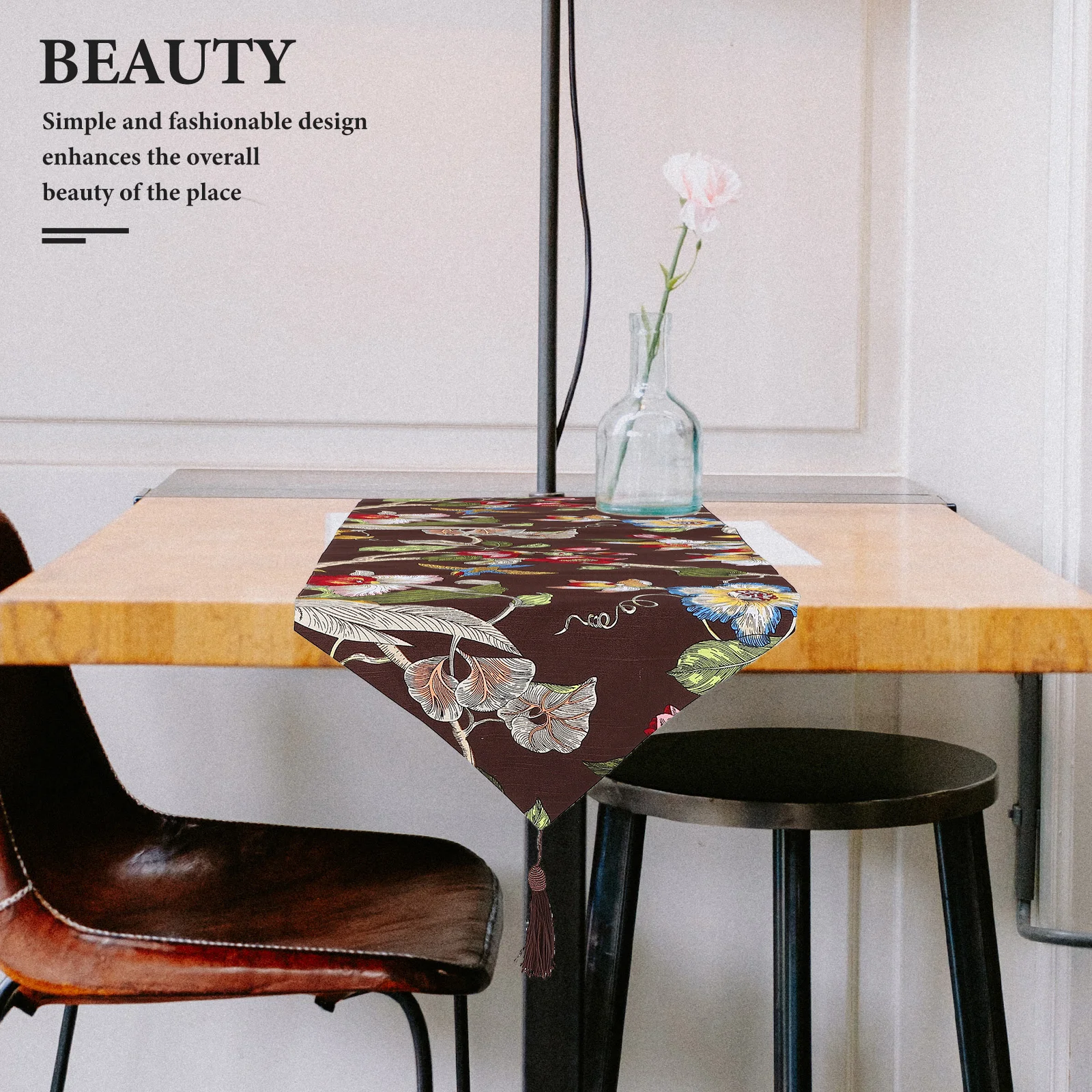 Wedding Decor Beauty Bed Table Runner Cloth Rustic Dining Room American Style Household Tablecloth Cover