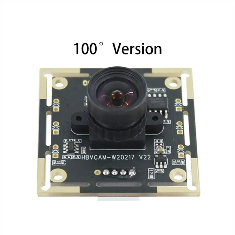 OV9732 1MP Camera Module 100 Degree MJPG/YUY2 Adjustable Manual Focus 1280X720 PCB Board With 0.5Mcable For Winxp/7/8/10-AEF7 view 3