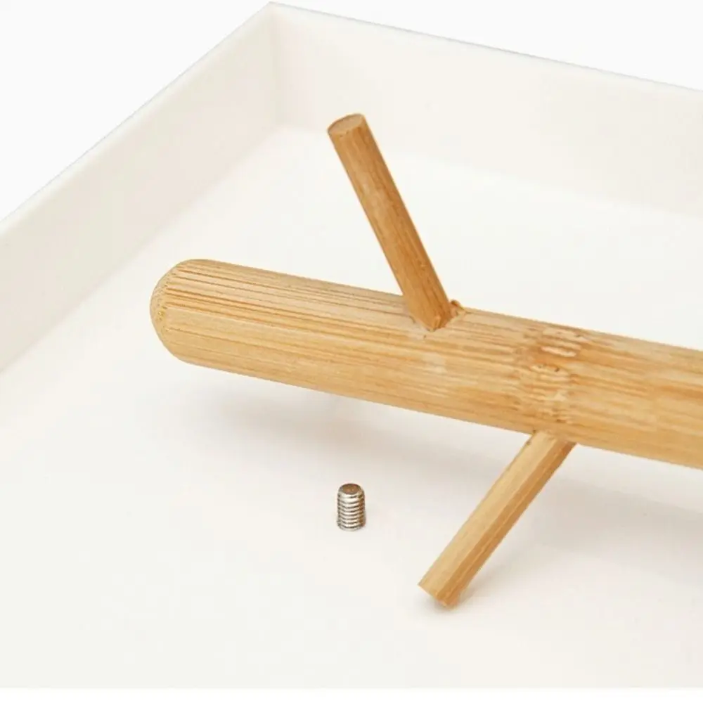 

Key Hanger Nordic Branch Storage Tray 3-Tier Design Large Capacity Jewelry Display Frame Stable Save Space Entryway Display