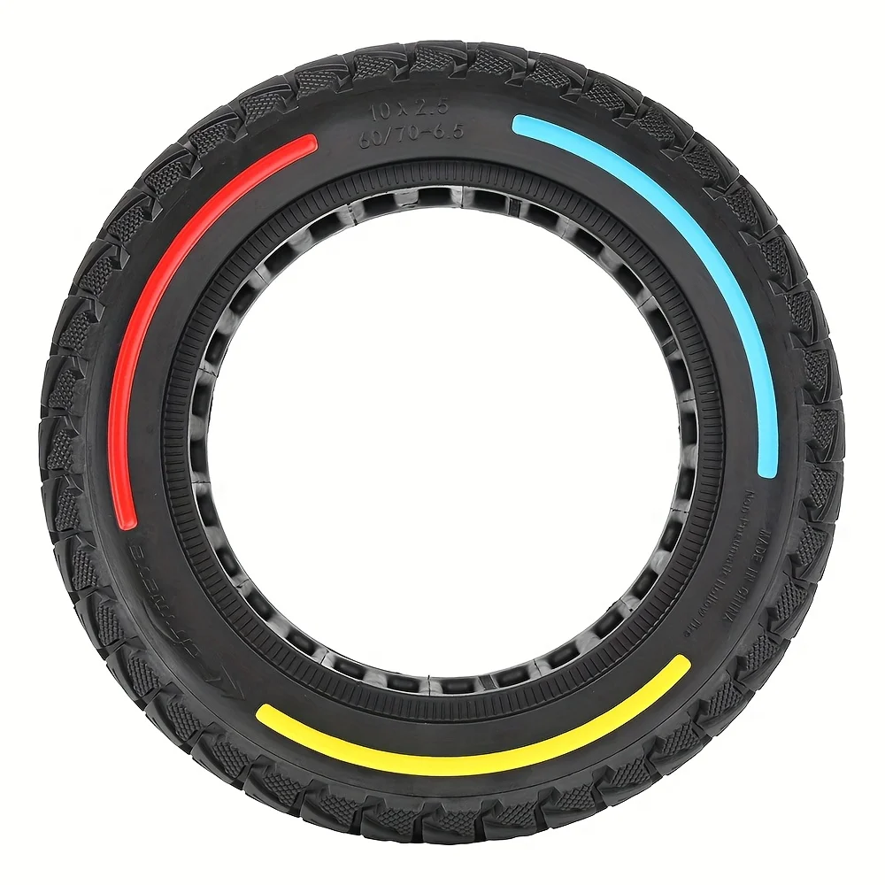 1 قطعة إطار سكوتر كهربائي 10x2.5 لـ Segway Ninebot Max G30P G30LP Gotrax G5 G6 Hiboy Titan Pro - إطار مقاوم للثقب 60/70-6.5