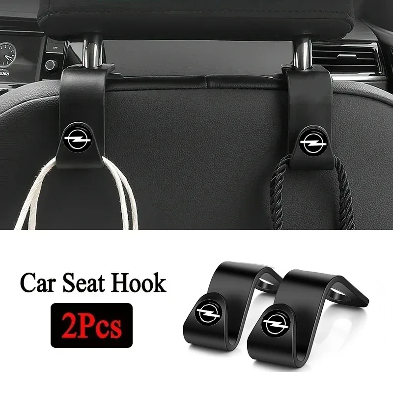 

2Pcs Auto Seat Hook Storage Hanger Car Accessories For Opel Astra j Insignia Astra Corsa Zafira b Mokka Vivaro Meriva OPC Antara