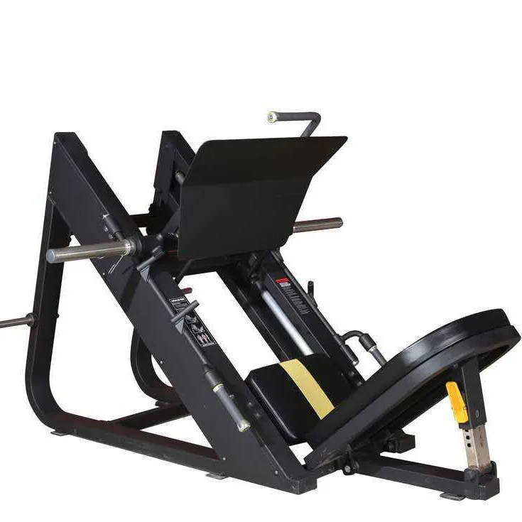 Commercial Steel Backpedaling Gym Leg & Hip Trainer 45 Degree Machine Plate Loaded Free Weight Leg Press Machine Gym Equipment