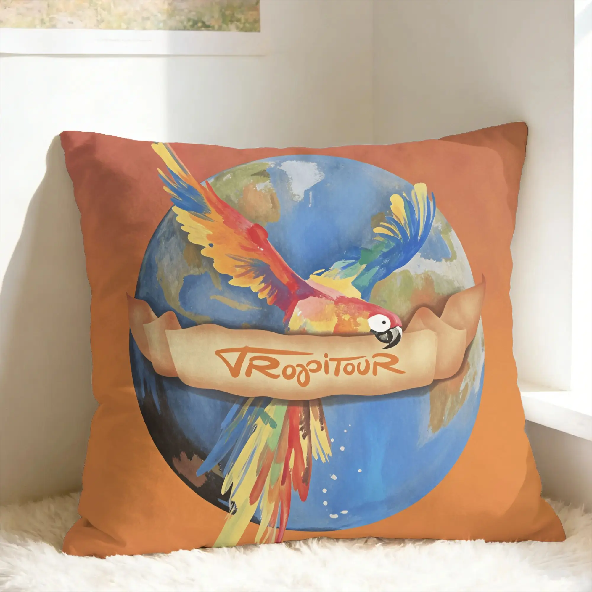 Karols G Tropicoqueta Tour 2026 Pillowcases  Novelty Pillow Case For Chair Sofa Home Decor Custom Pillow Cover